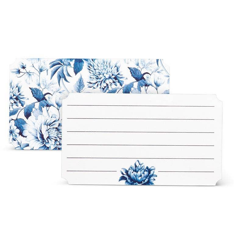 50 Piece Chintz Print Mini Note Cards-2x3.5"L