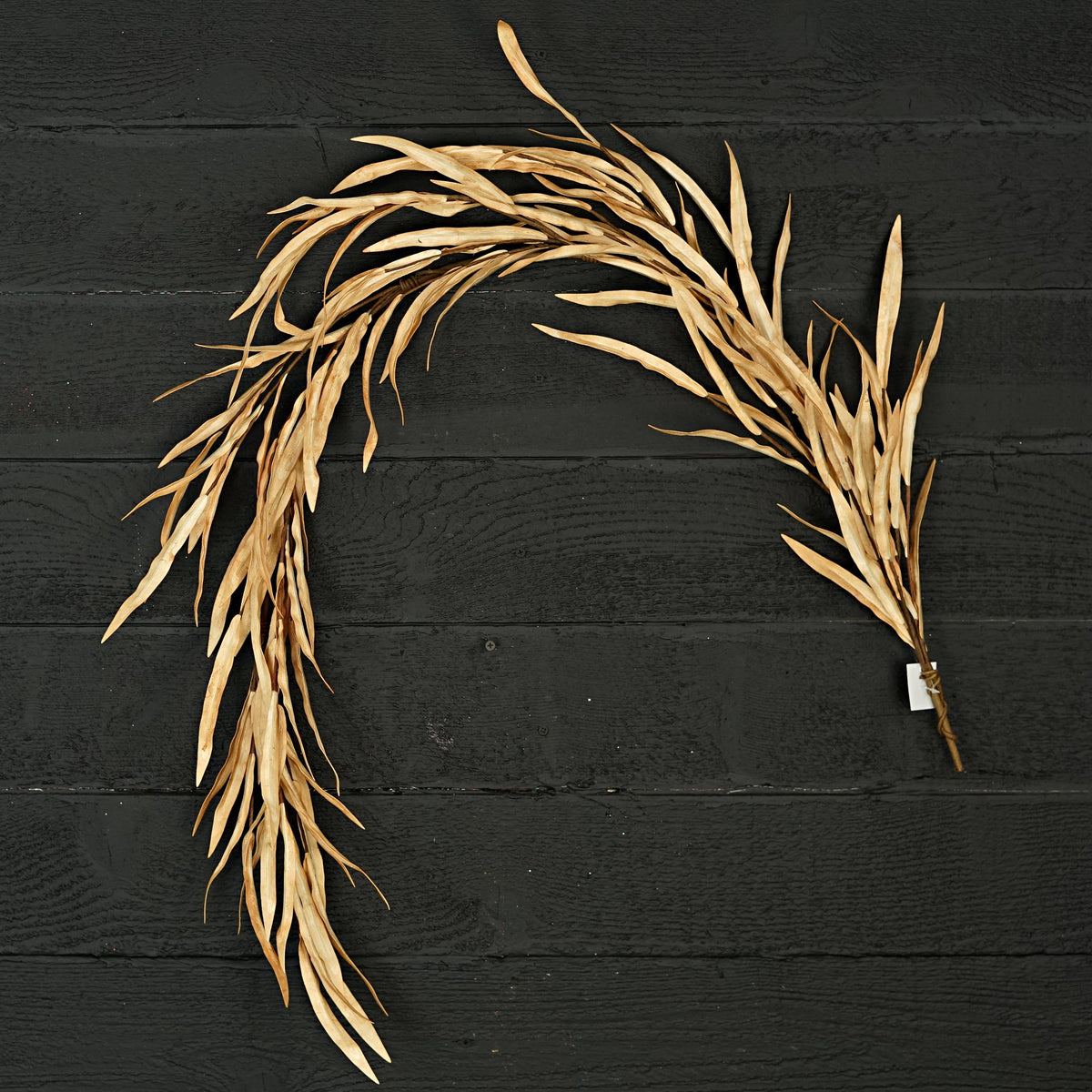 29541- 4.5ft Garland-Foam Willow Leaves-Beige