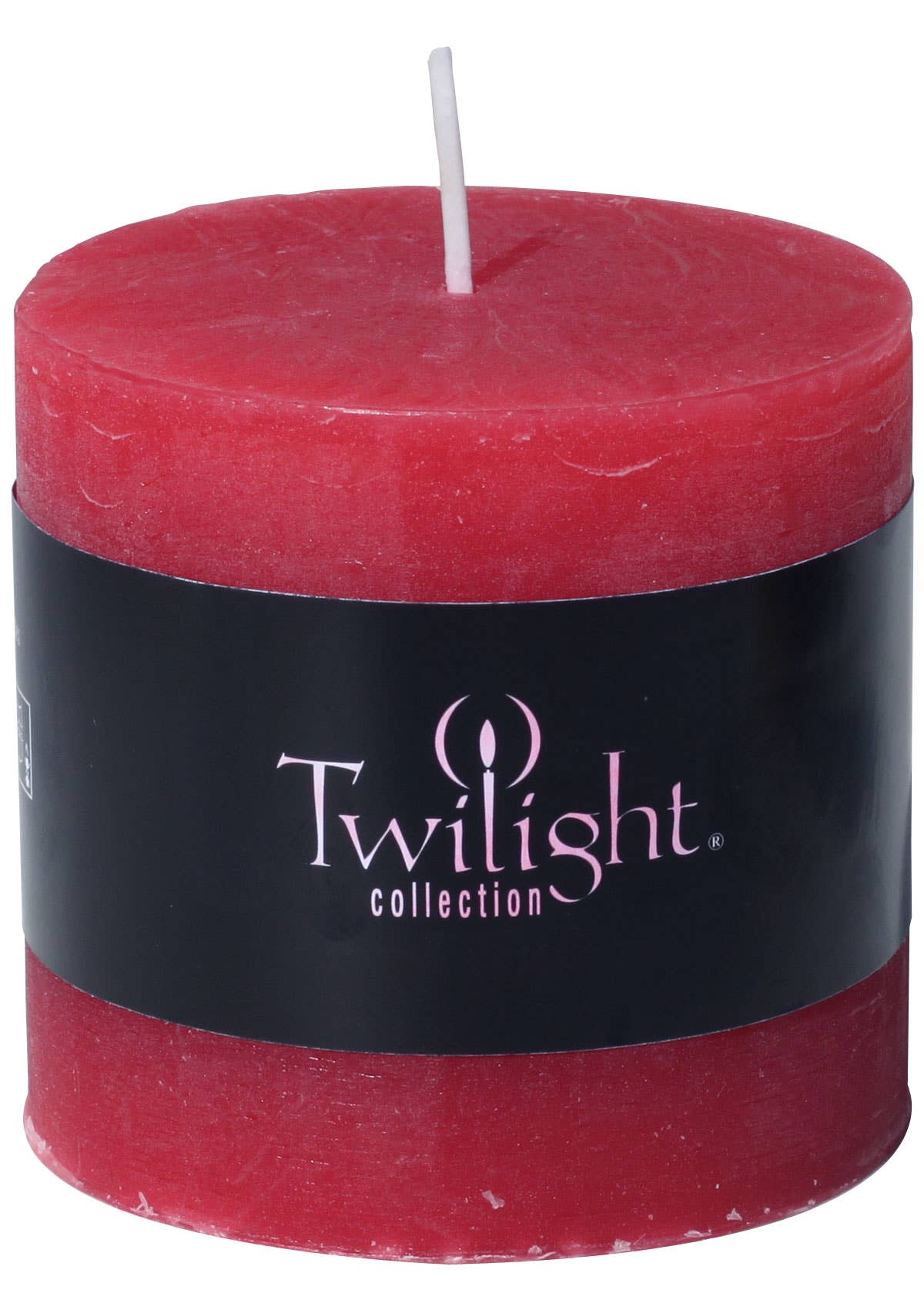 Bordeaux w/ Cinnamon Scented Rustic Pillar Candles | 3 Inch: