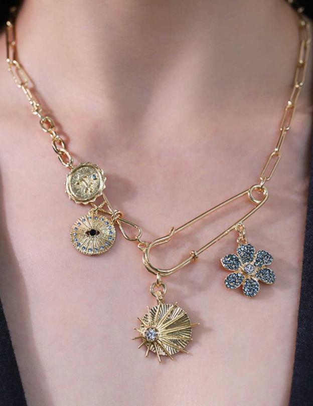 Celestial Coin Charm Garden Party