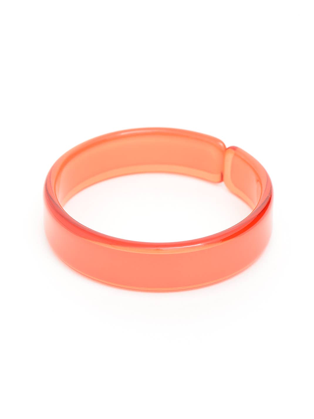 Party Resin Acrylic Stacking Bangle Bracelet: Green