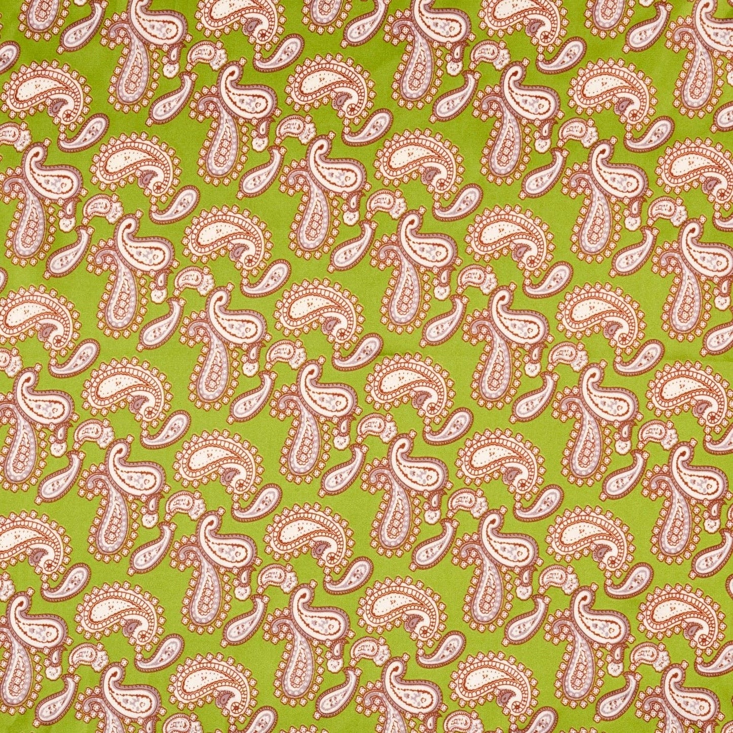 Elegant Paisley Soft Scarf | Timeless Silk-Feel Polyester Bandana: Camel / One