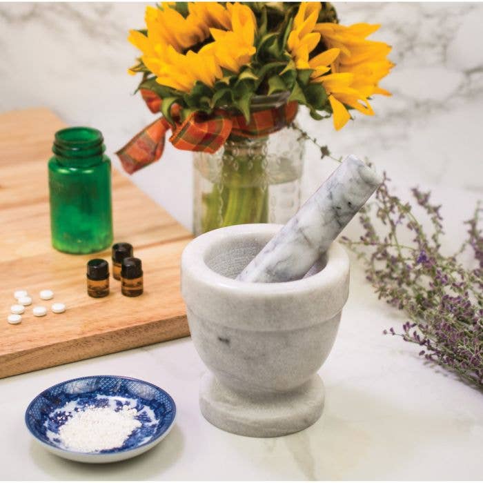 HIC Kitchen Mortar and Pestle - Thumbnail 5