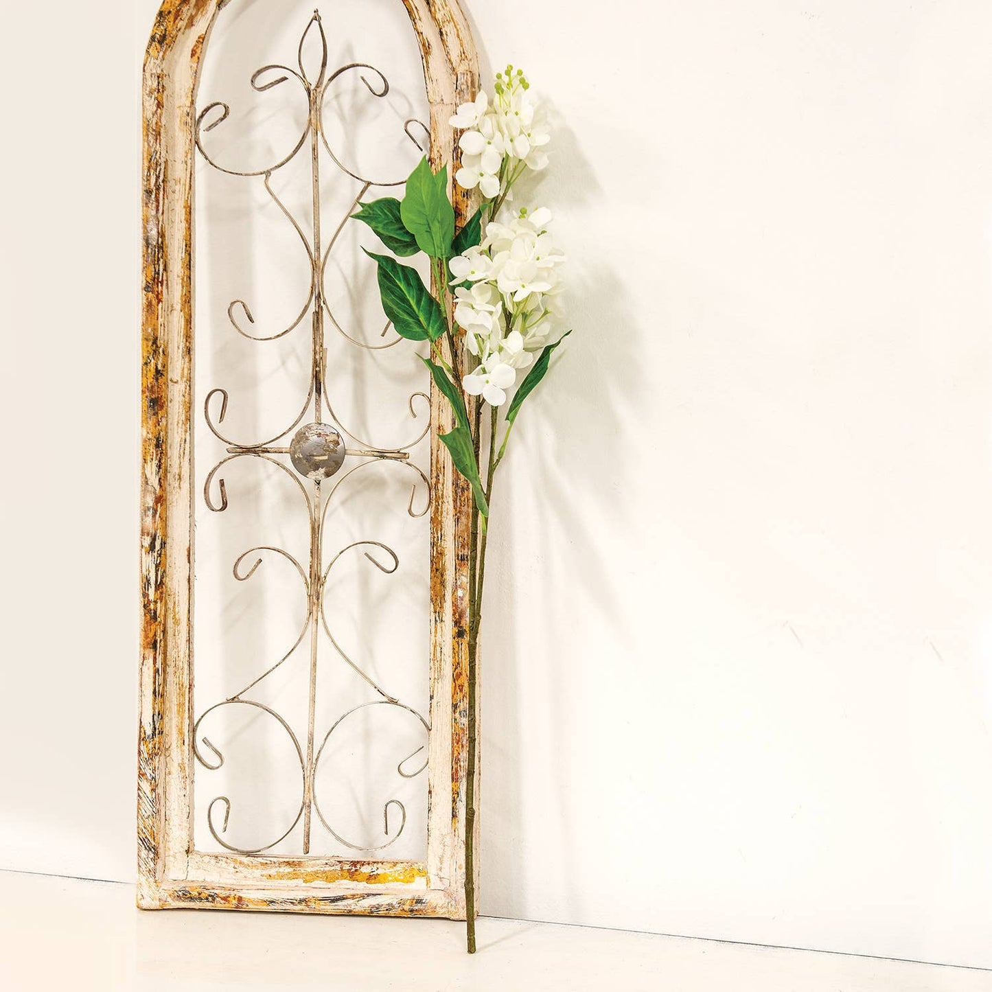 White Hydrangea Bundle Spray - 29"