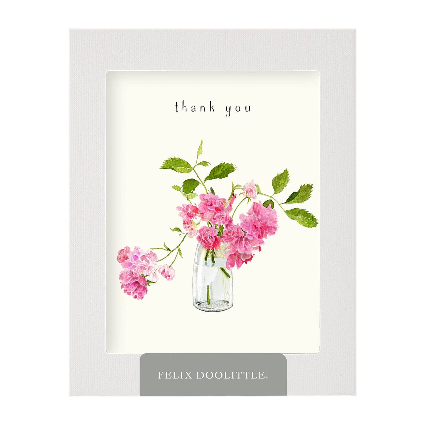 Wild Roses -- Thank You Card