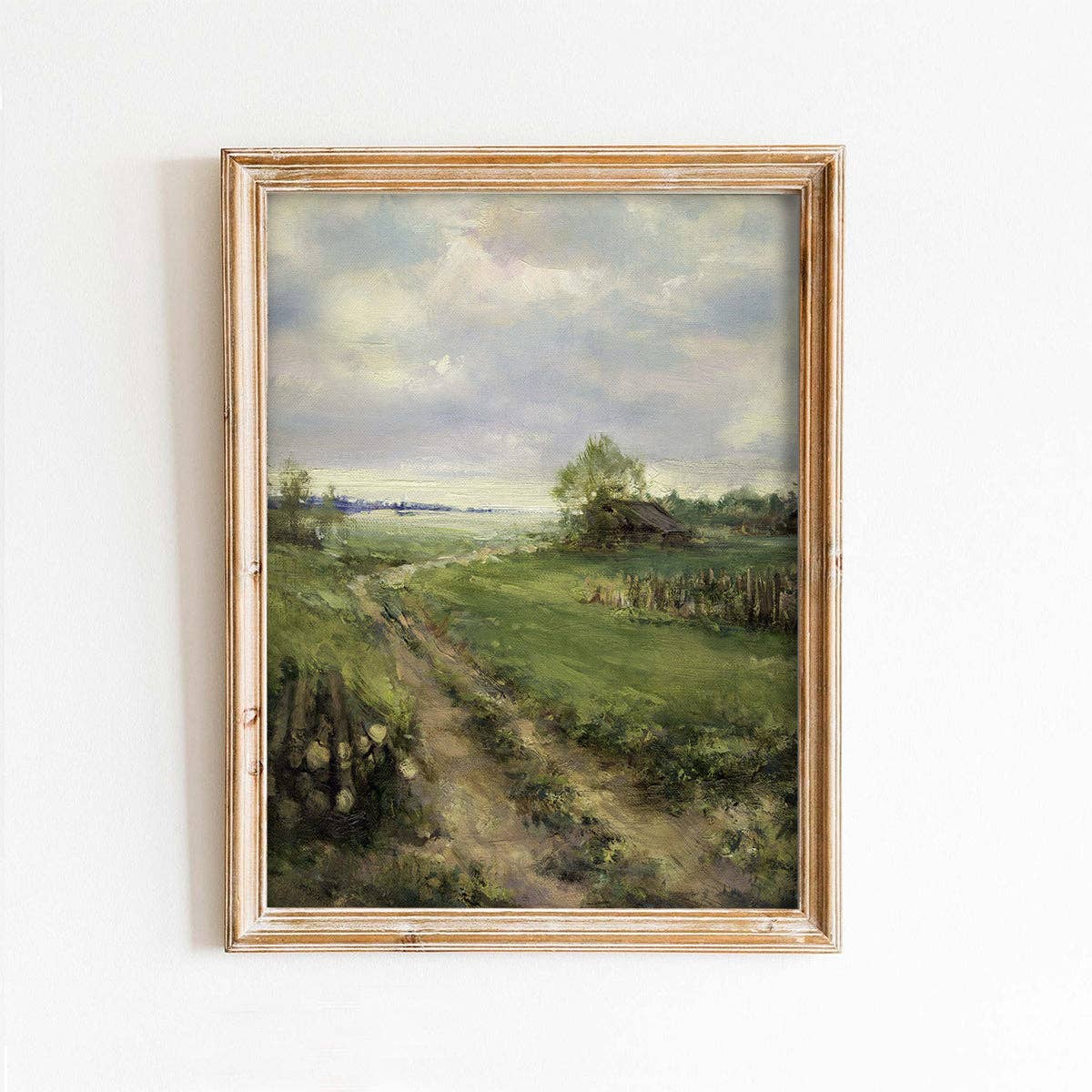 The Path Home Vintage Art Print: 11x14