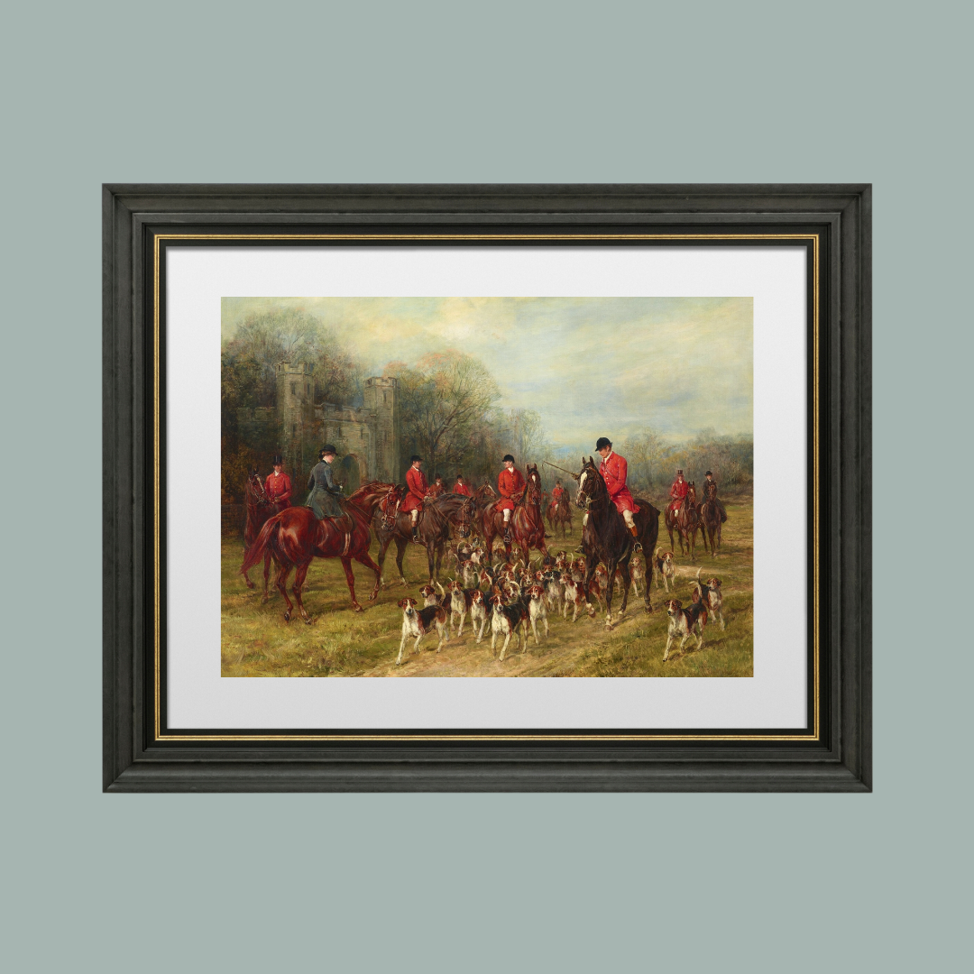 The Meet Antique Art Print