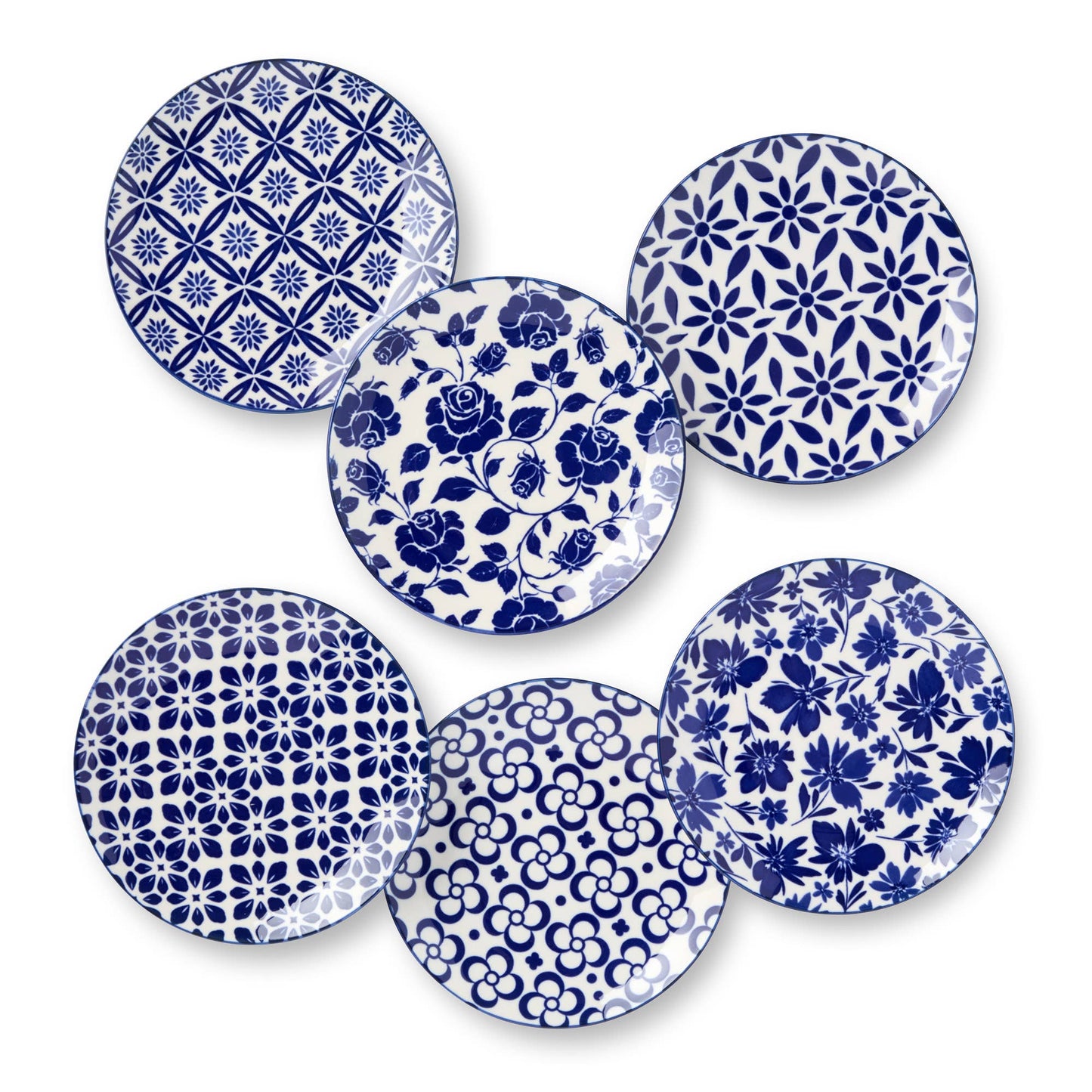 Madison Canape Plate 6 in 6 asst