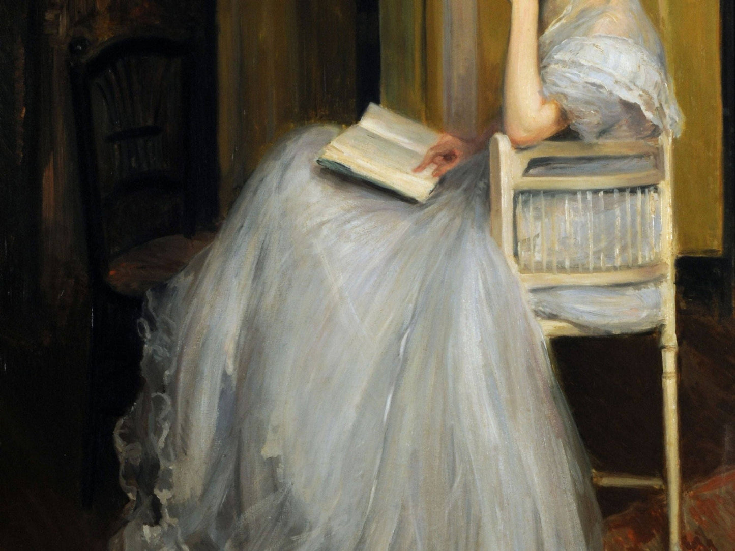 Women Reading Sitting