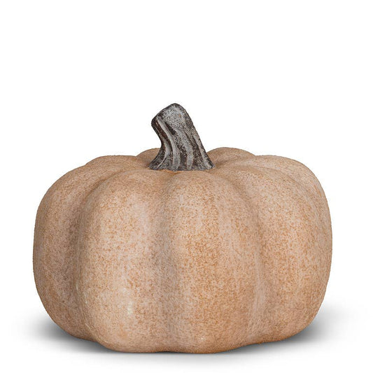 Squat Pumpkin: Light Orange / Small