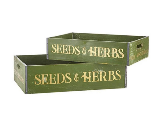 Seeds & Herbs Crate