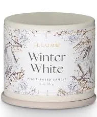 Winter White Vanity Tin Candle