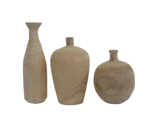 Wooden Vase