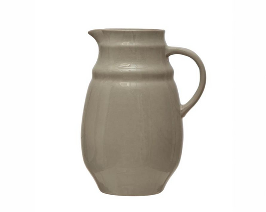 Stoneware Pitcher