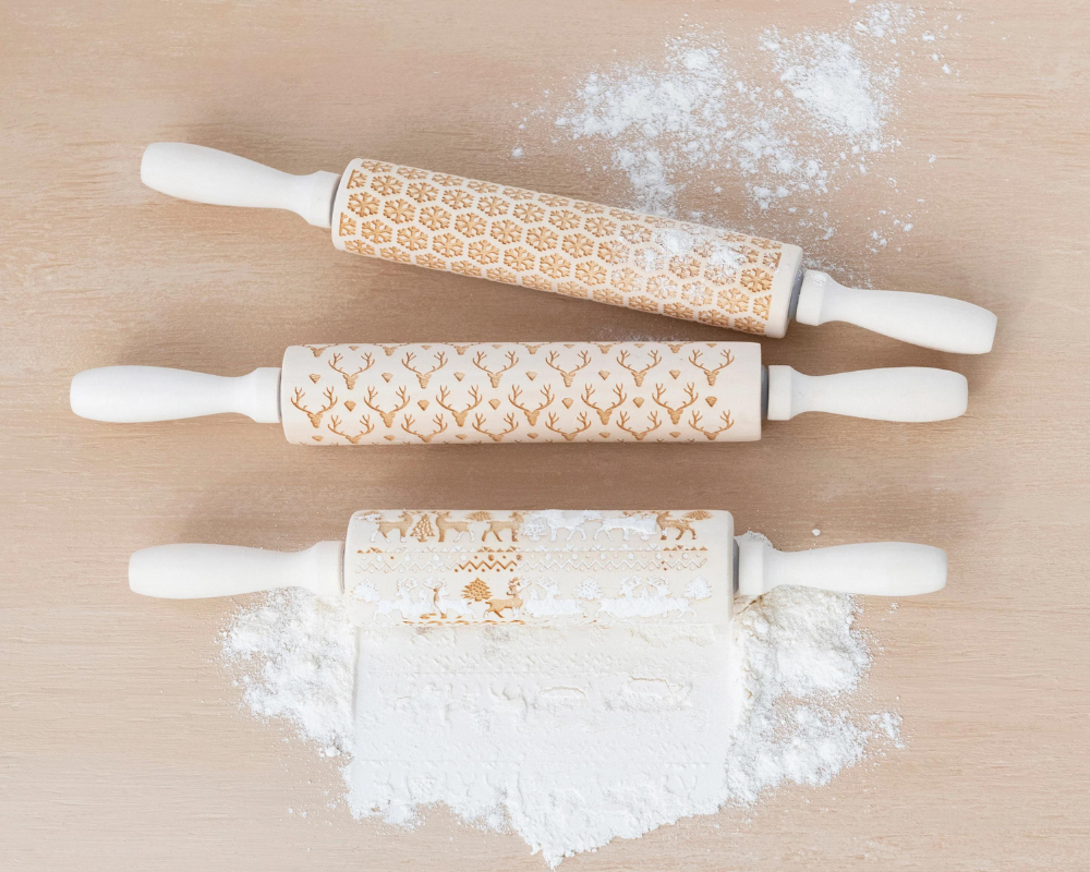 Winter Rolling Pin